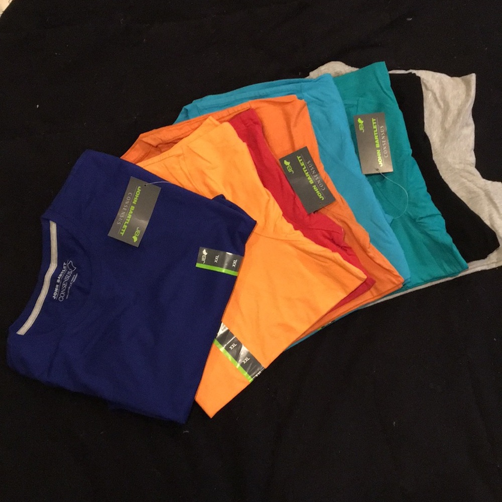 100% cotton T-shirts by John Bartlet